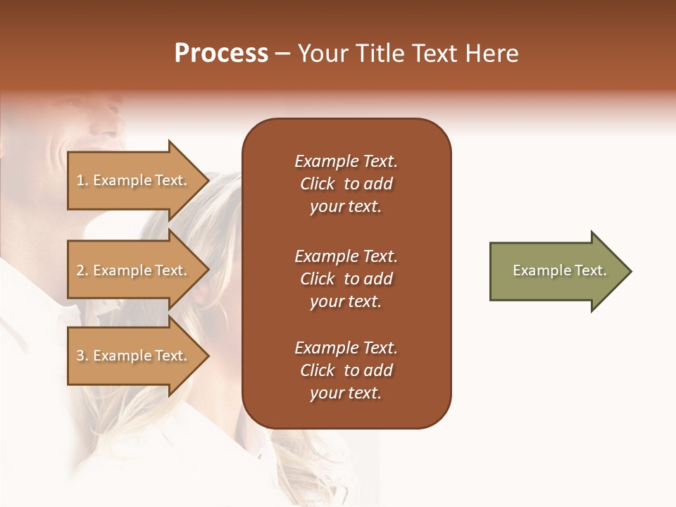 Senior  Human Sharing PowerPoint Template