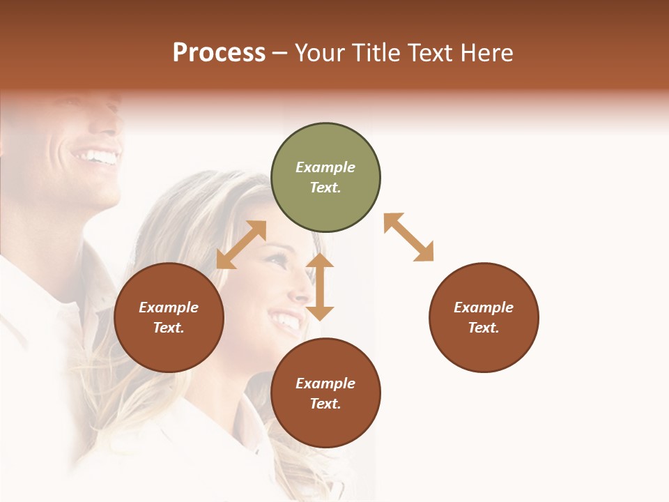 Senior  Human Sharing PowerPoint Template