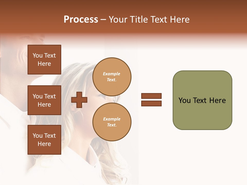 Senior  Human Sharing PowerPoint Template