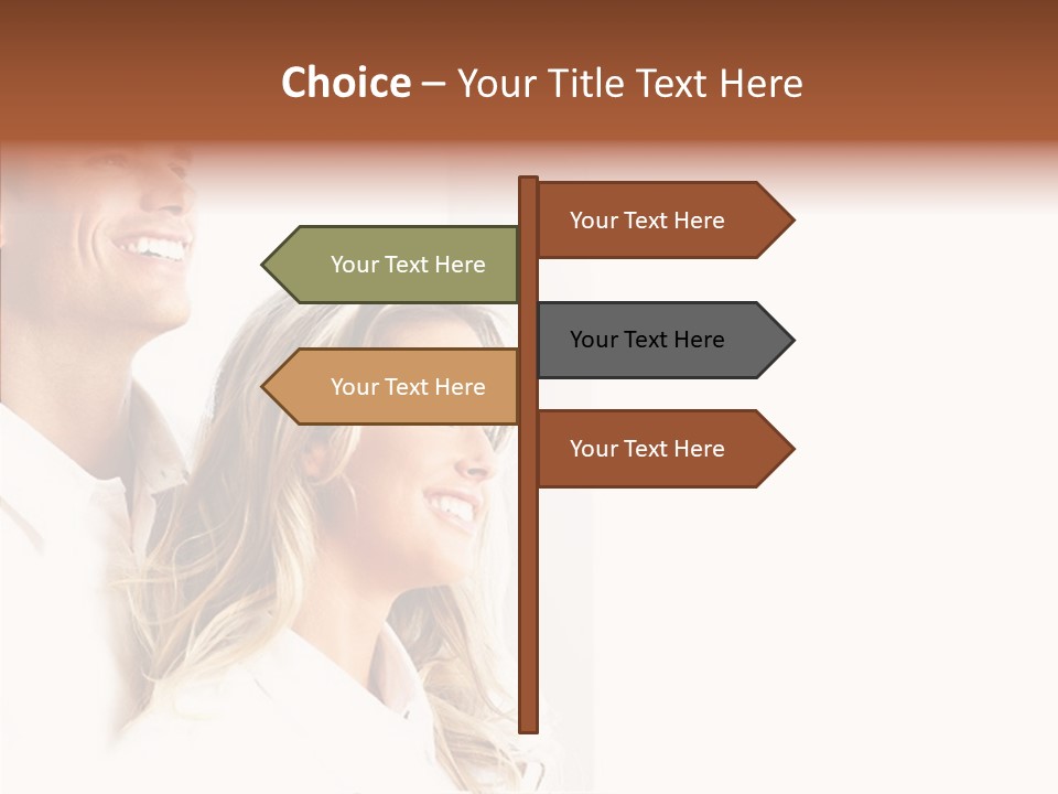 Senior  Human Sharing PowerPoint Template