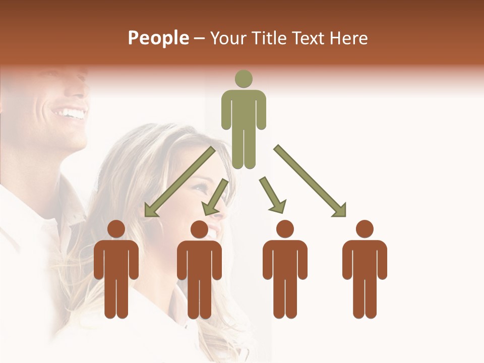 Senior  Human Sharing PowerPoint Template