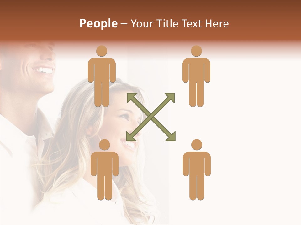 Senior  Human Sharing PowerPoint Template