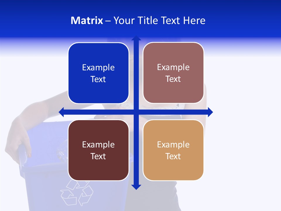 Elderly Closeup Grandmother PowerPoint Template