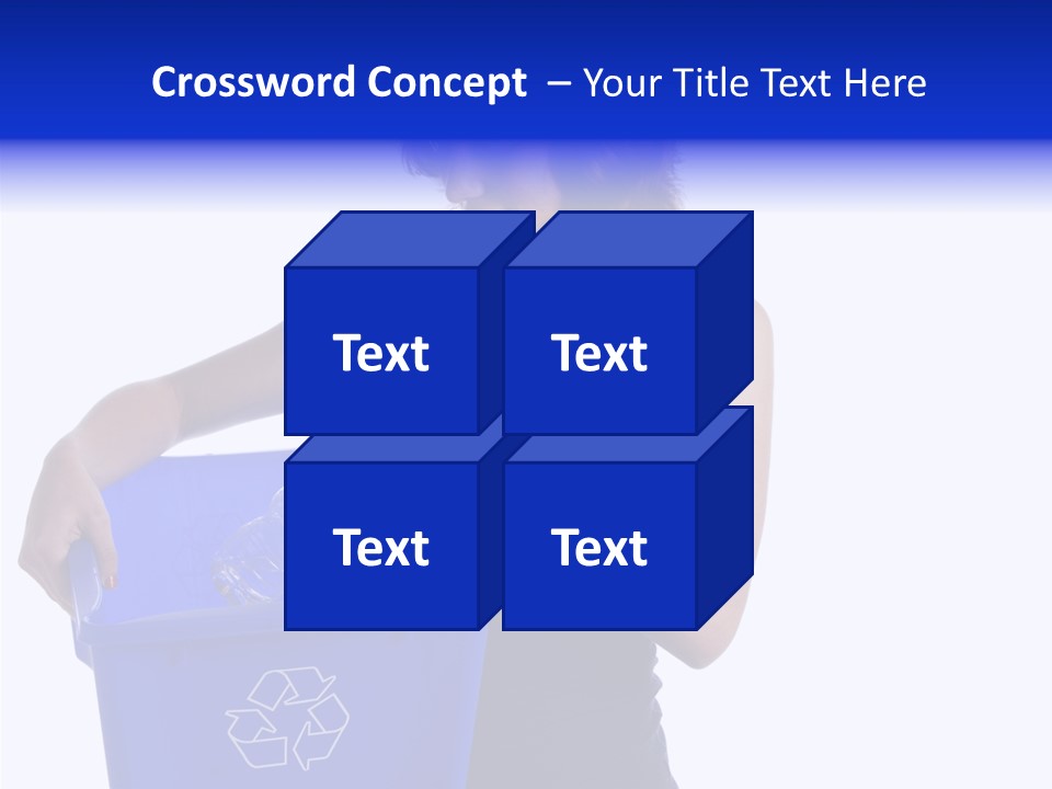 Elderly Closeup Grandmother PowerPoint Template