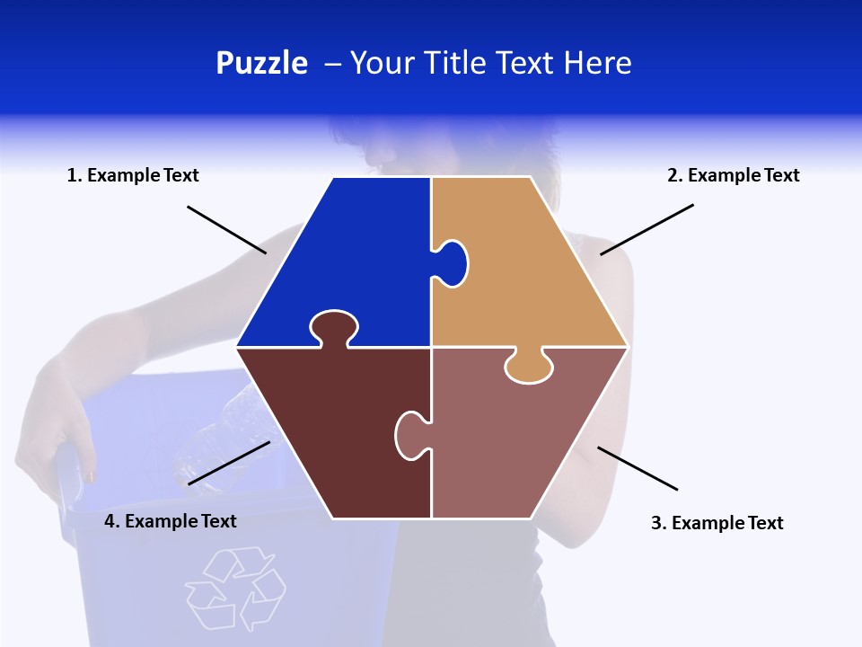 Elderly Closeup Grandmother PowerPoint Template