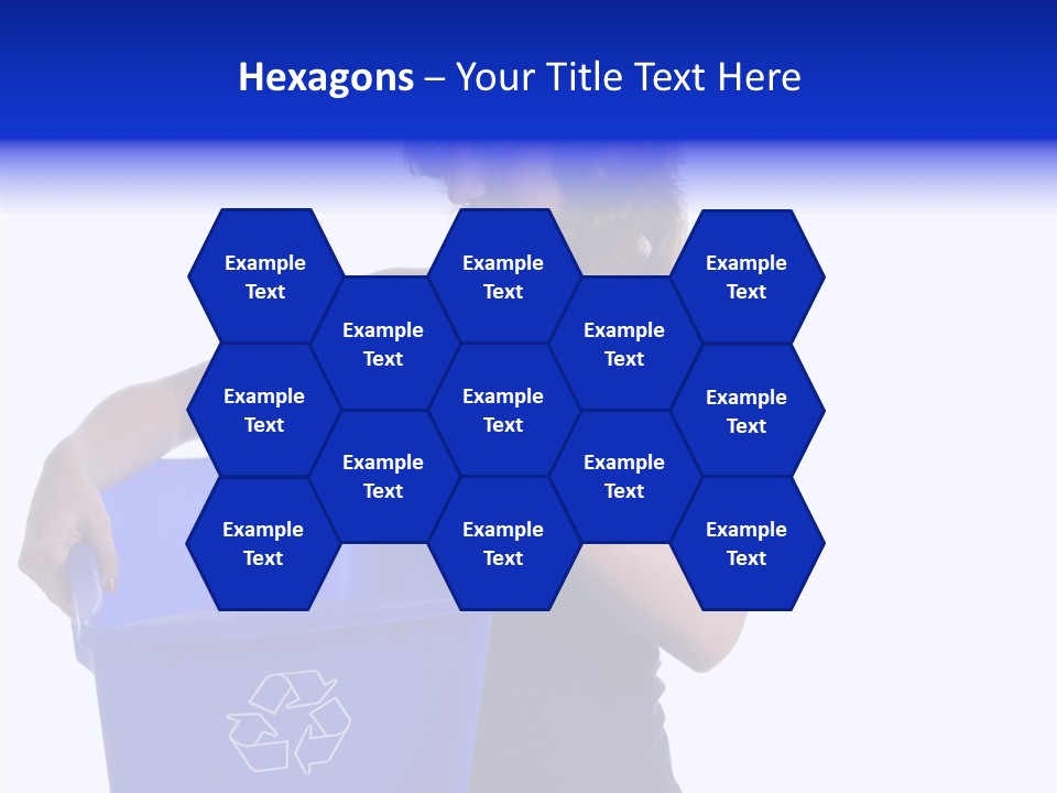 Elderly Closeup Grandmother PowerPoint Template