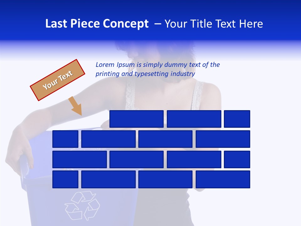 Elderly Closeup Grandmother PowerPoint Template