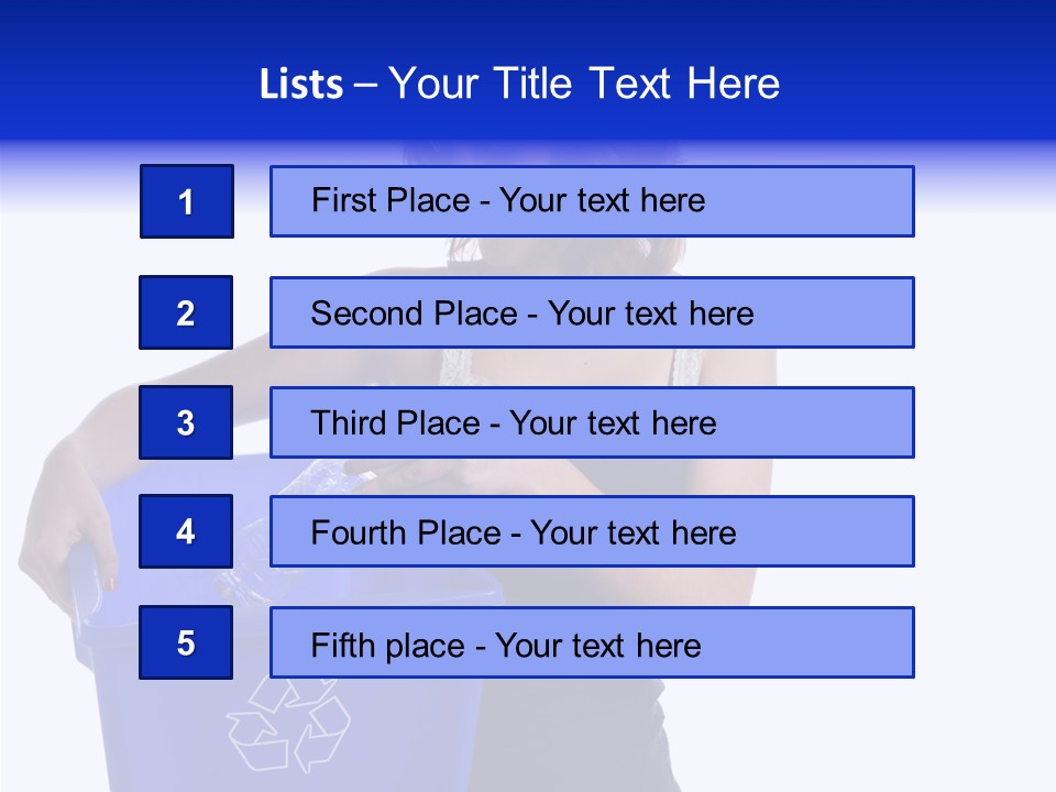 Elderly Closeup Grandmother PowerPoint Template