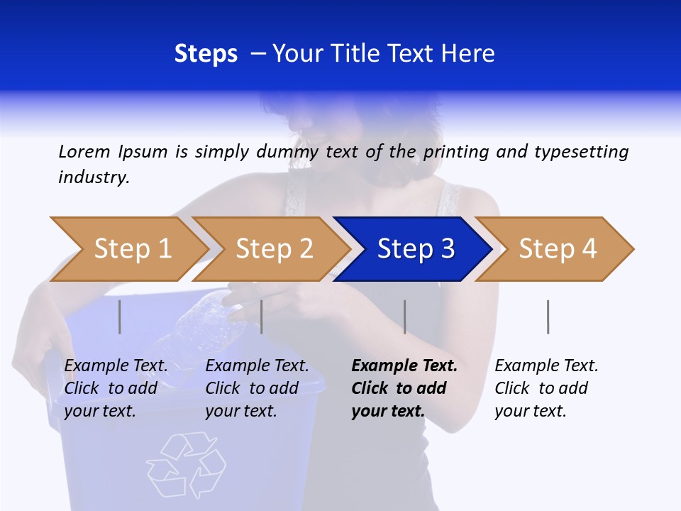 Elderly Closeup Grandmother PowerPoint Template