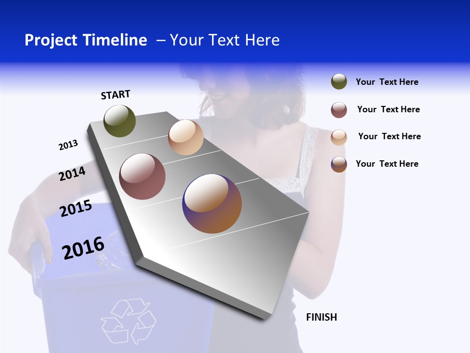 Elderly Closeup Grandmother PowerPoint Template