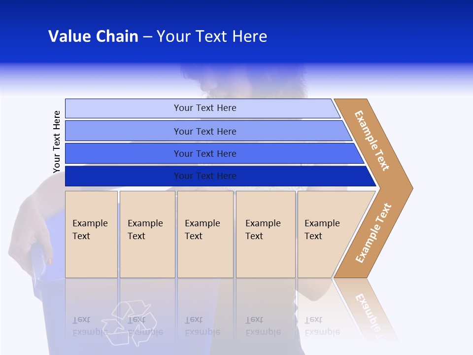 Elderly Closeup Grandmother PowerPoint Template