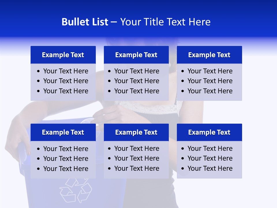 Elderly Closeup Grandmother PowerPoint Template