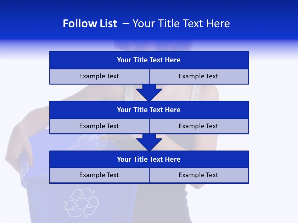 Elderly Closeup Grandmother PowerPoint Template