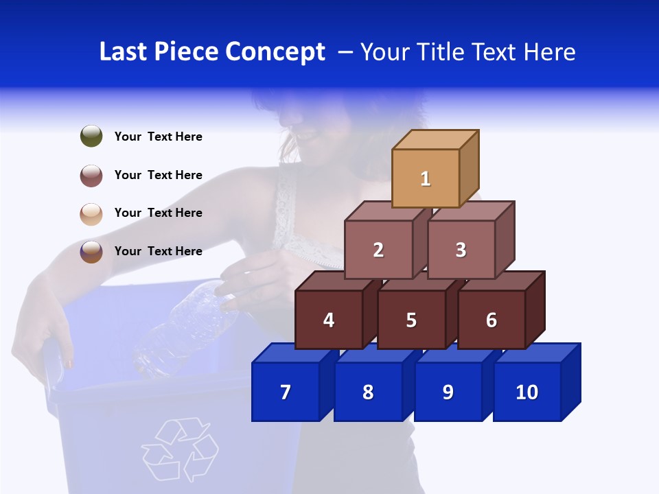 Elderly Closeup Grandmother PowerPoint Template