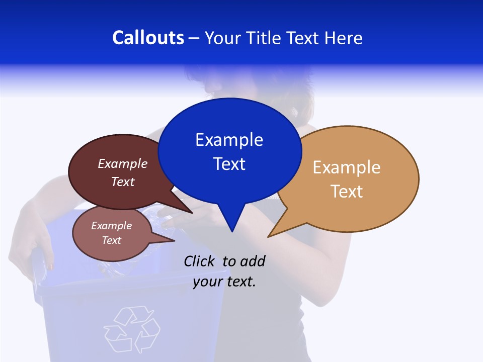 Elderly Closeup Grandmother PowerPoint Template