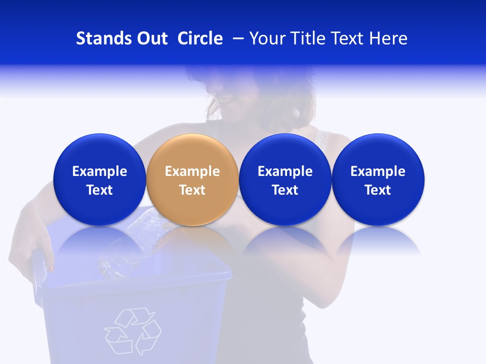 Elderly Closeup Grandmother PowerPoint Template