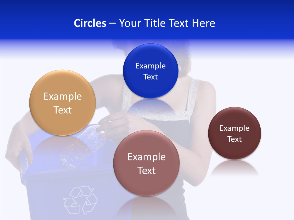 Elderly Closeup Grandmother PowerPoint Template