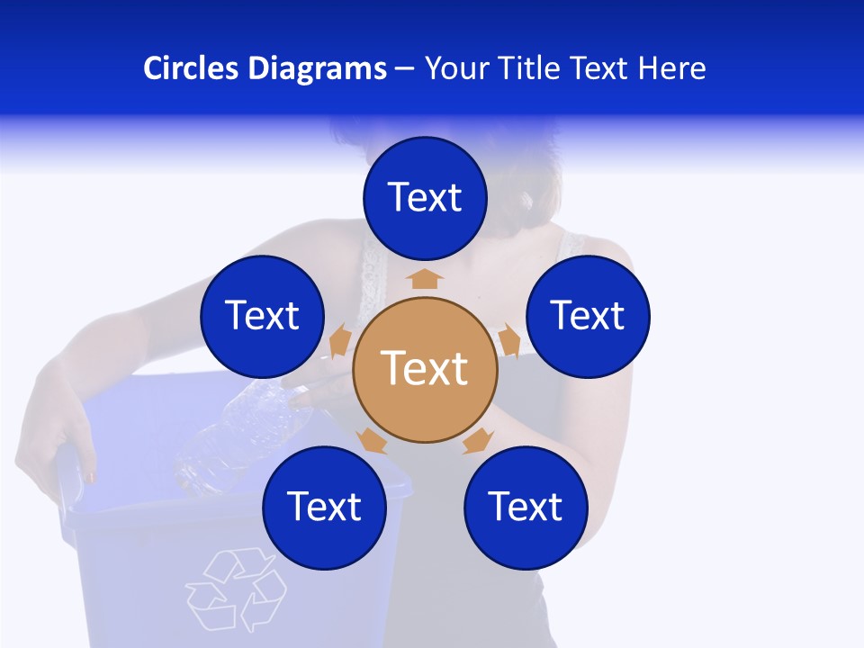 Elderly Closeup Grandmother PowerPoint Template