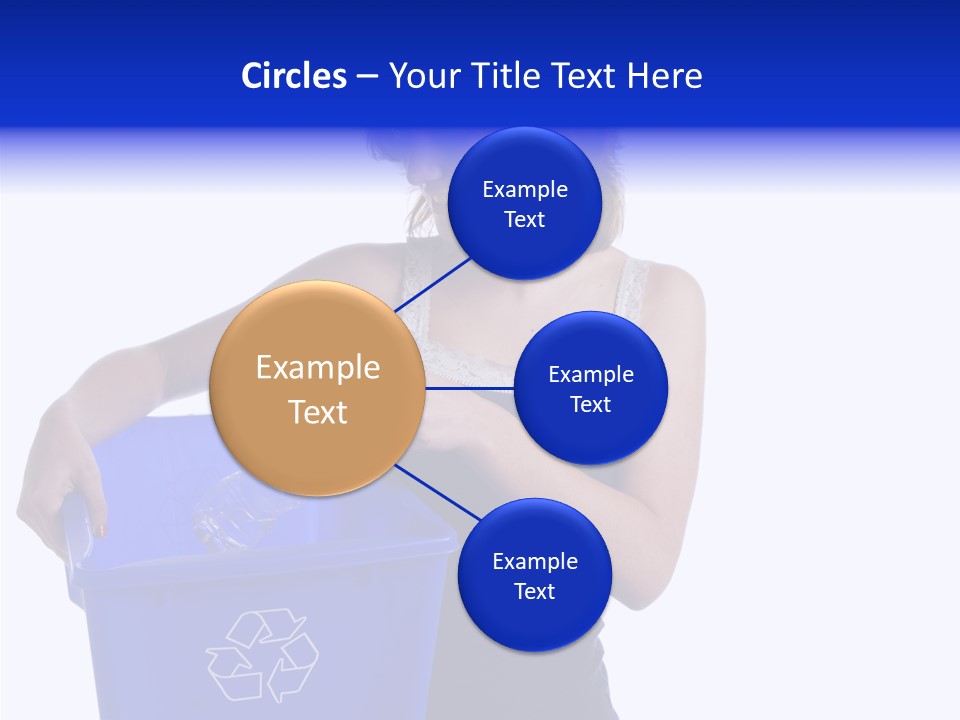 Elderly Closeup Grandmother PowerPoint Template