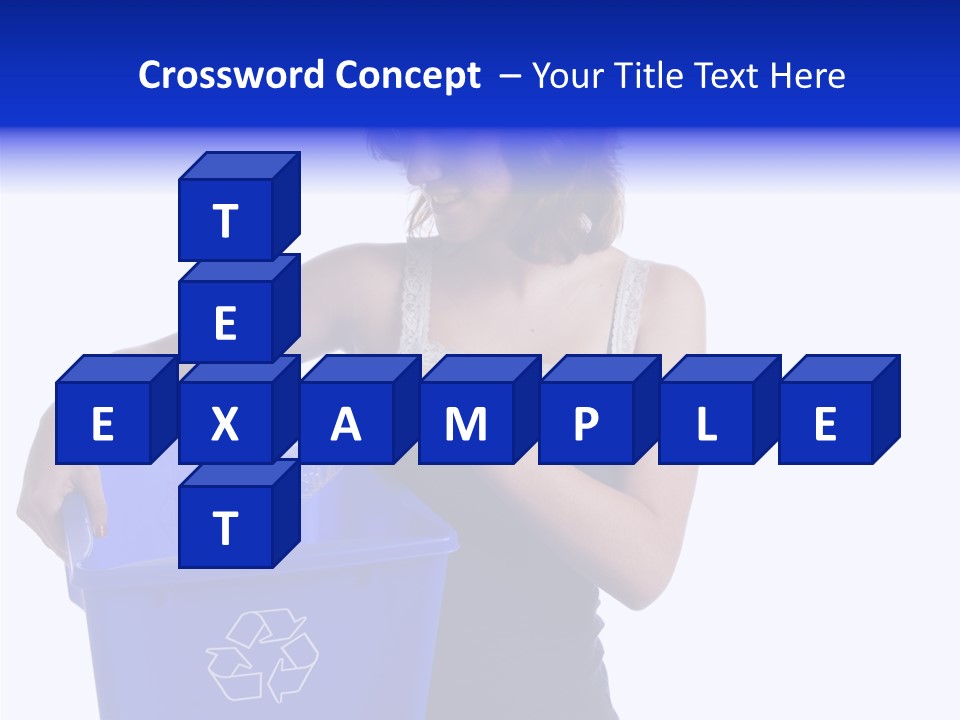 Elderly Closeup Grandmother PowerPoint Template