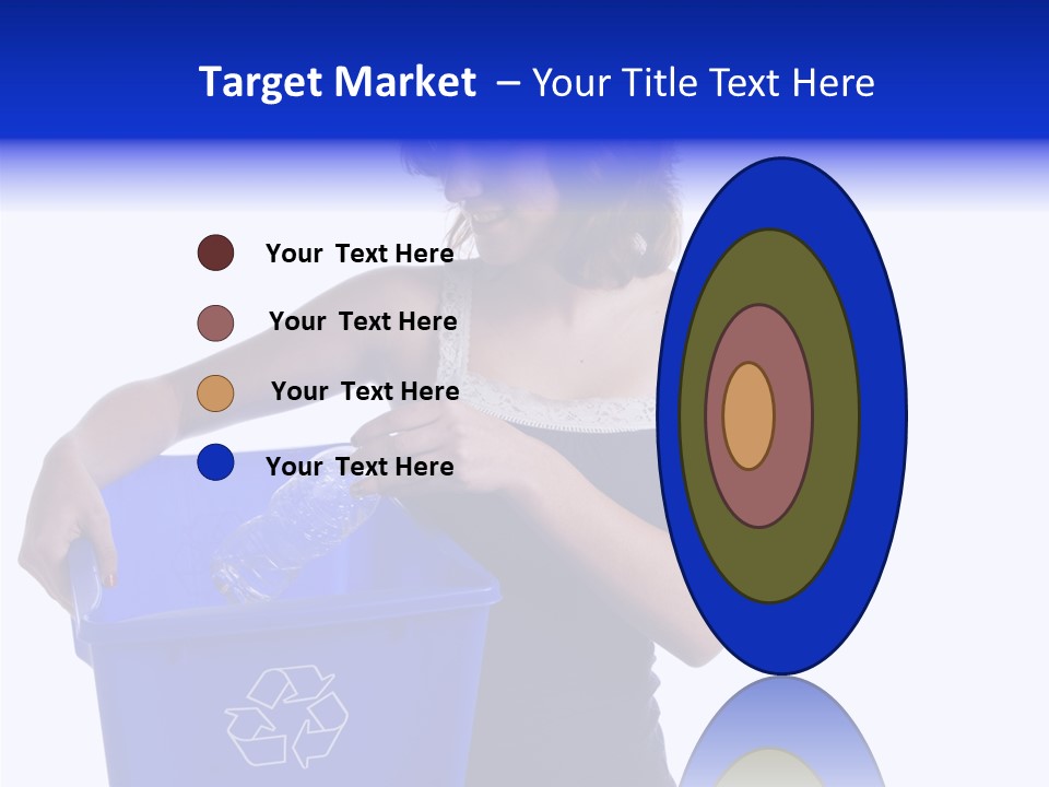 Elderly Closeup Grandmother PowerPoint Template