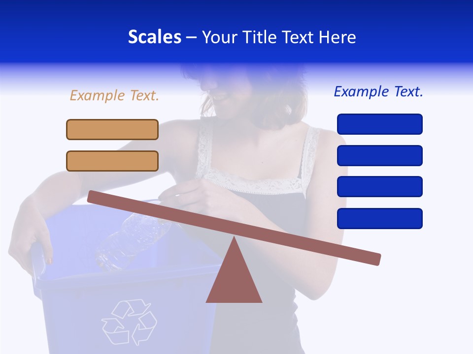 Elderly Closeup Grandmother PowerPoint Template