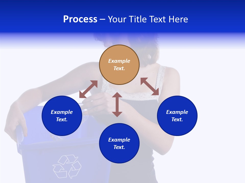 Elderly Closeup Grandmother PowerPoint Template