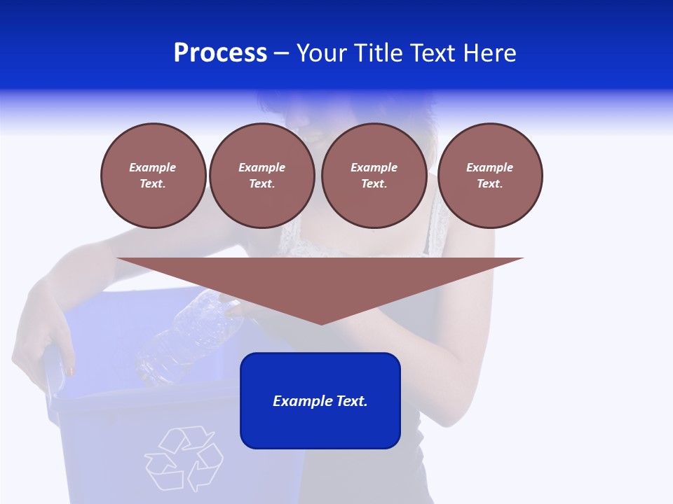 Elderly Closeup Grandmother PowerPoint Template