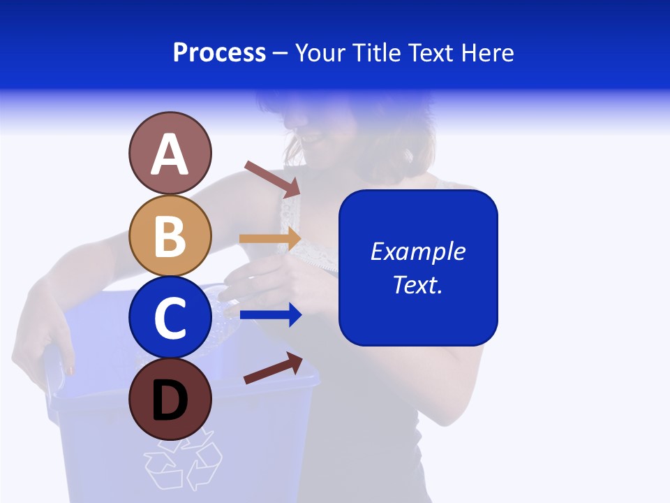 Elderly Closeup Grandmother PowerPoint Template