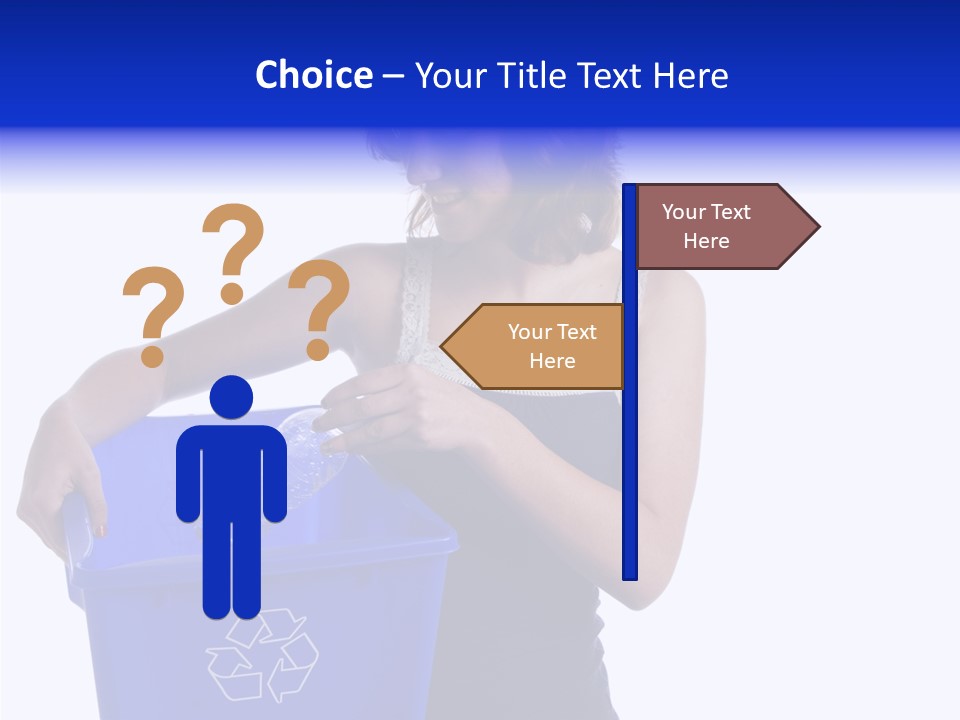 Elderly Closeup Grandmother PowerPoint Template