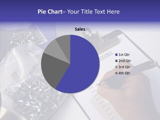 Elderly Touching Hand PowerPoint Template