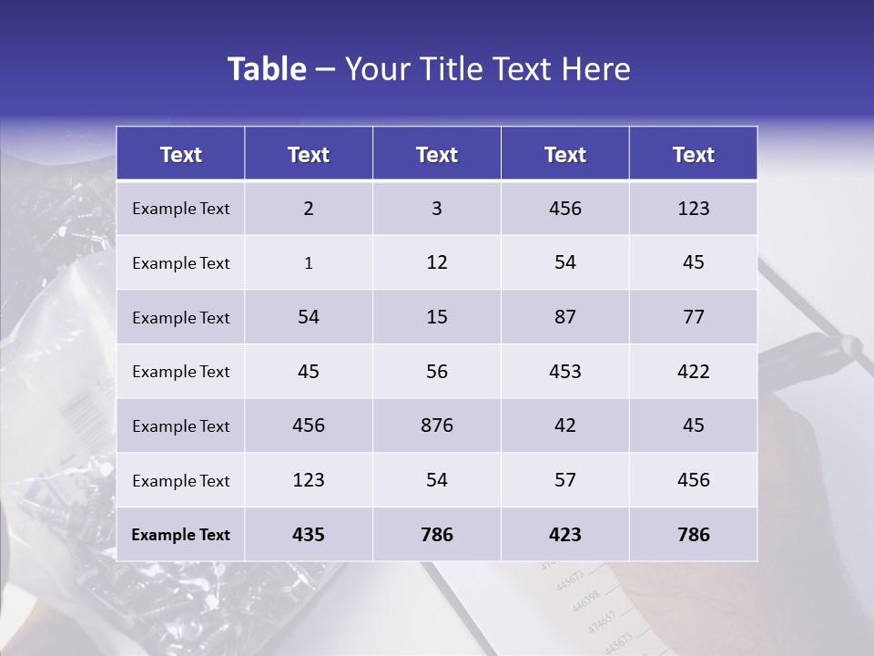 Elderly Touching Hand PowerPoint Template