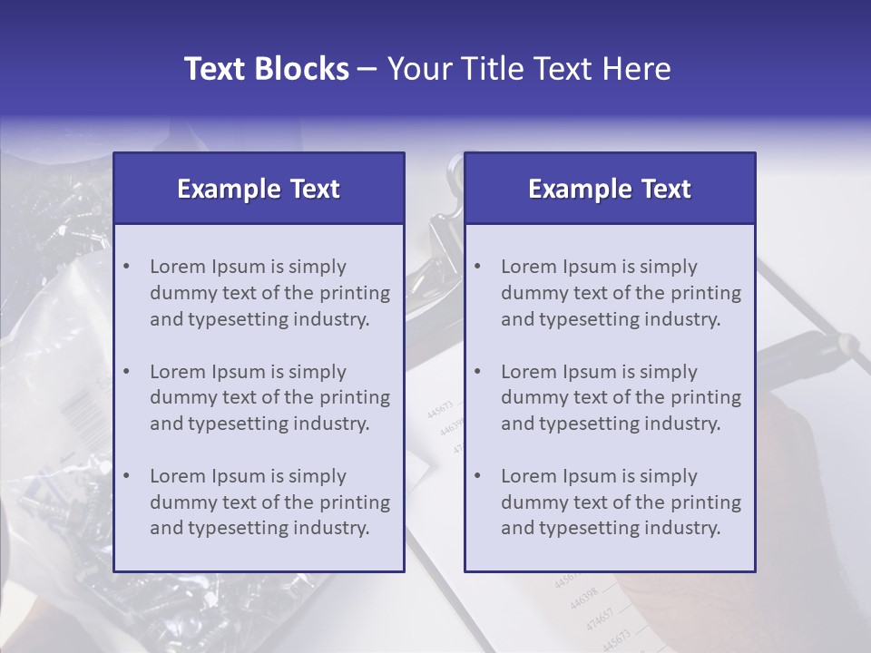 Elderly Touching Hand PowerPoint Template