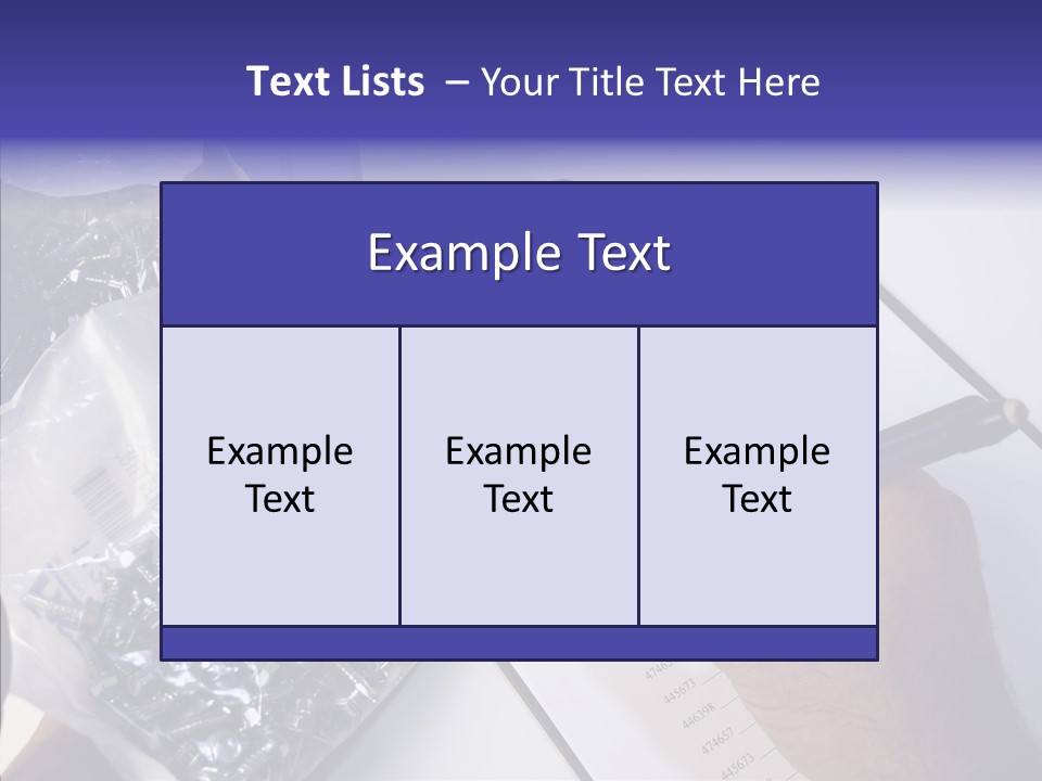 Elderly Touching Hand PowerPoint Template