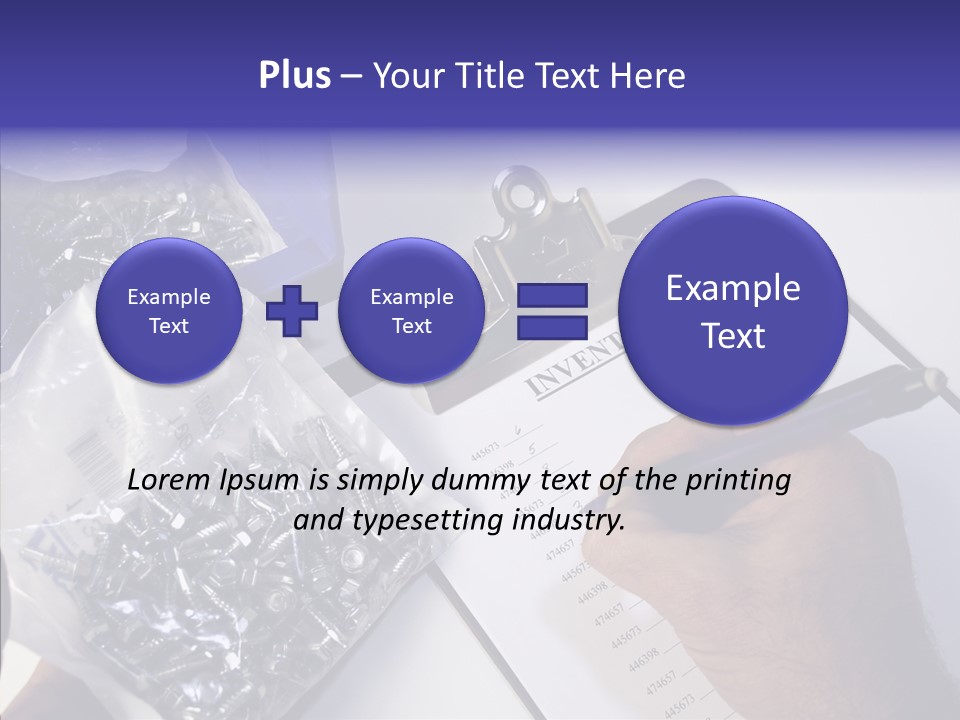Elderly Touching Hand PowerPoint Template