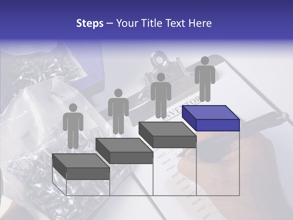 Elderly Touching Hand PowerPoint Template