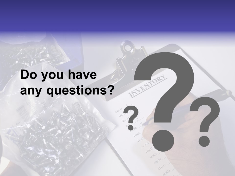 Elderly Touching Hand PowerPoint Template