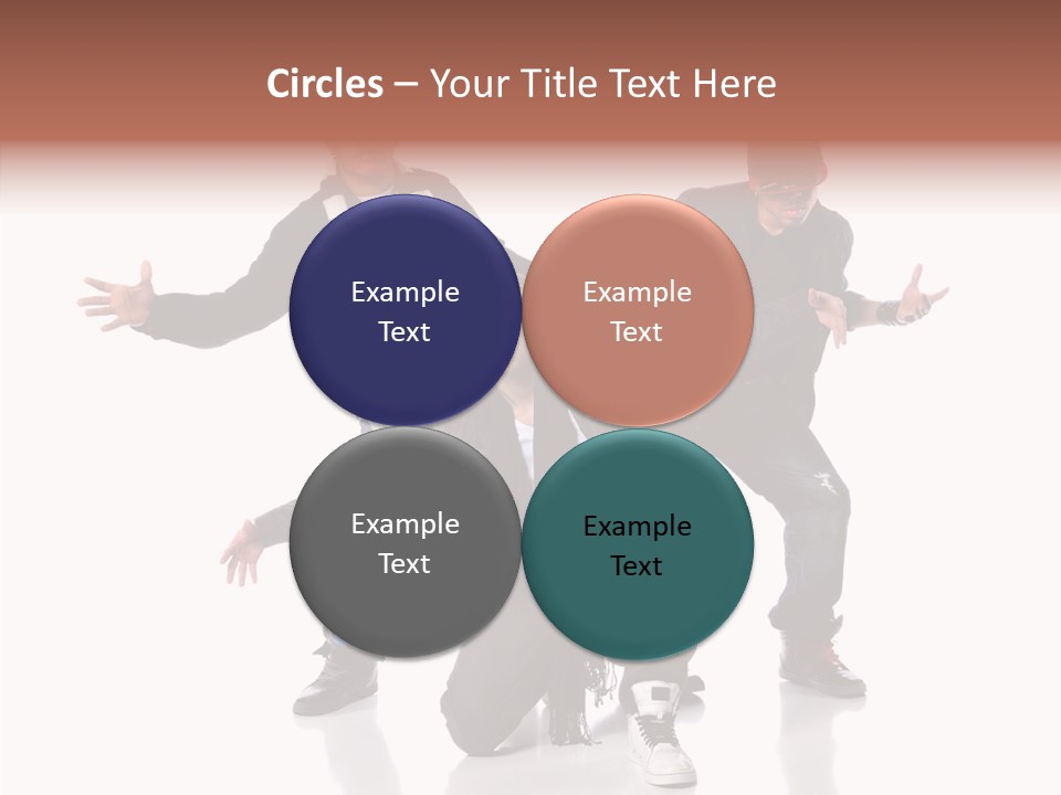 Touching Care Two PowerPoint Template