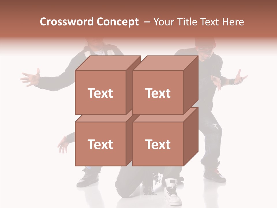 Touching Care Two PowerPoint Template
