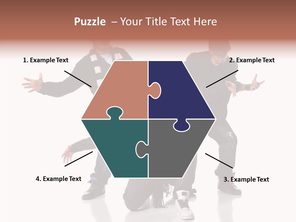 Touching Care Two PowerPoint Template