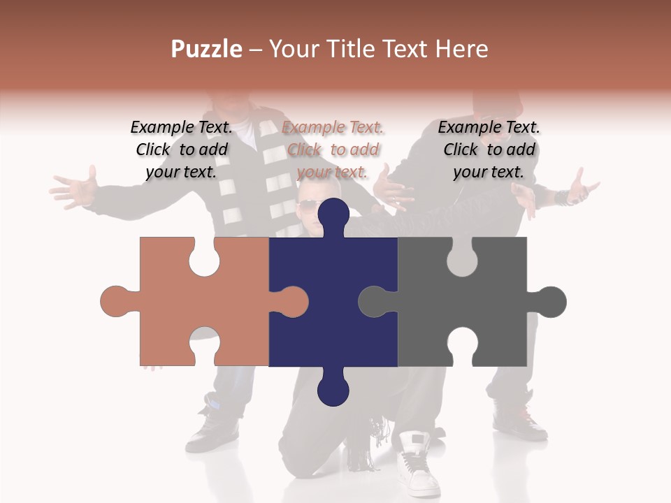 Touching Care Two PowerPoint Template