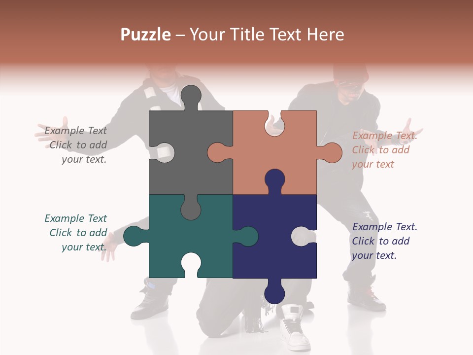 Touching Care Two PowerPoint Template