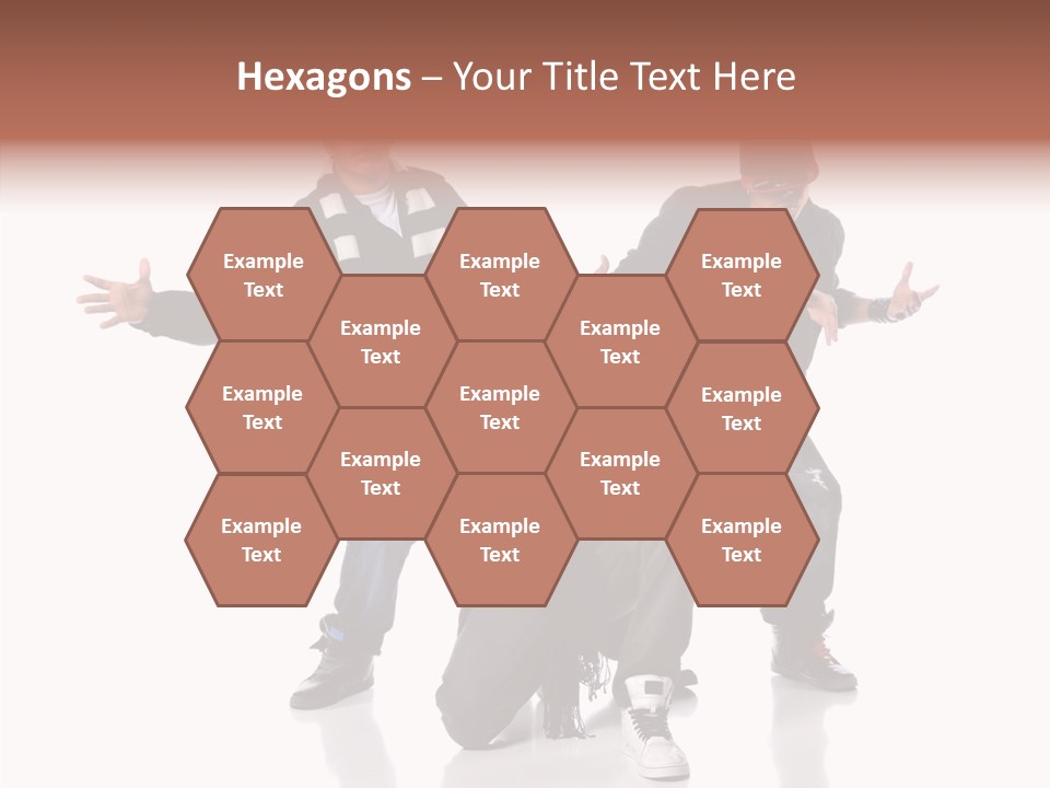 Touching Care Two PowerPoint Template