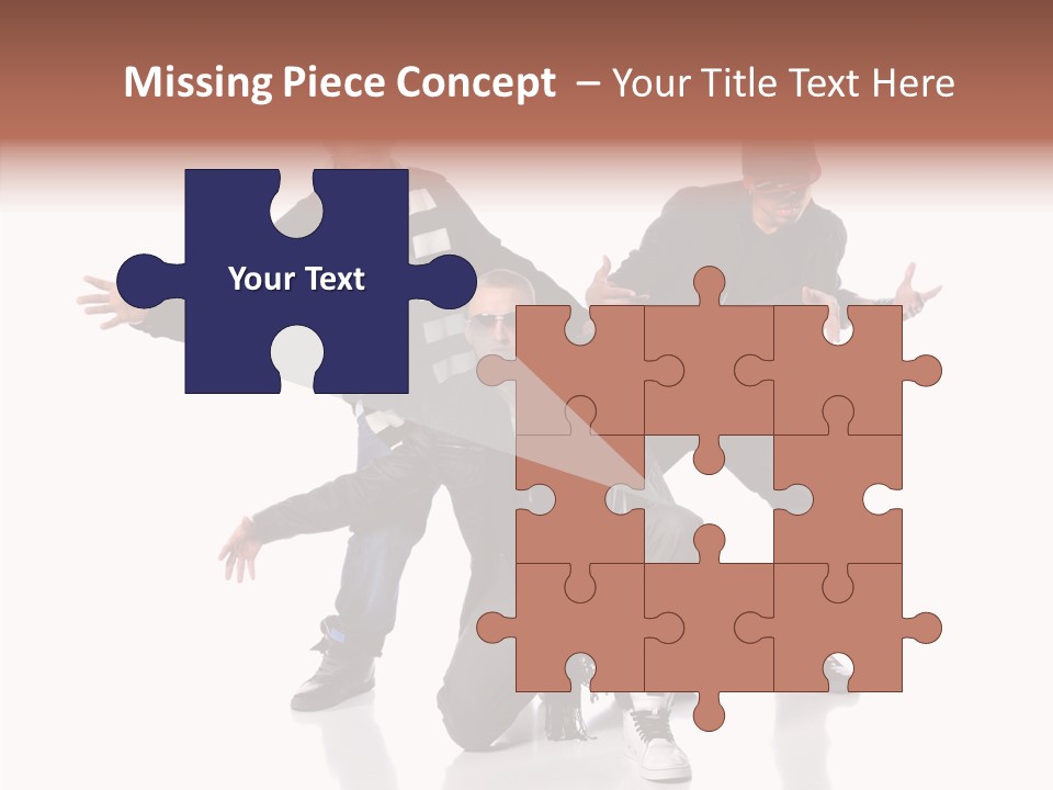 Touching Care Two PowerPoint Template