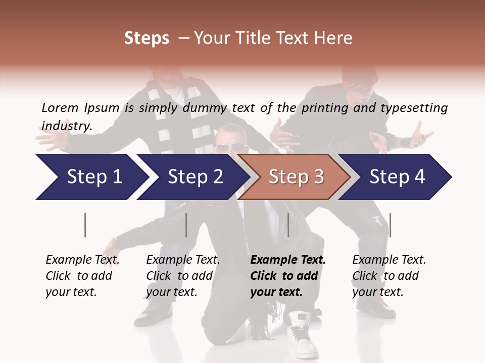 Touching Care Two PowerPoint Template