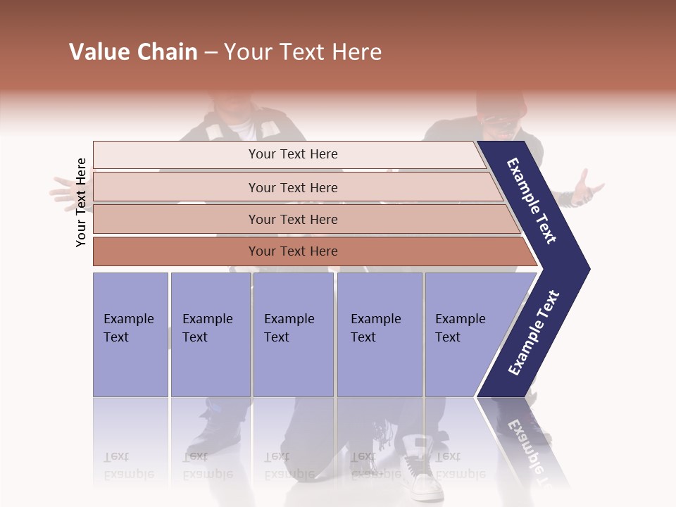 Touching Care Two PowerPoint Template