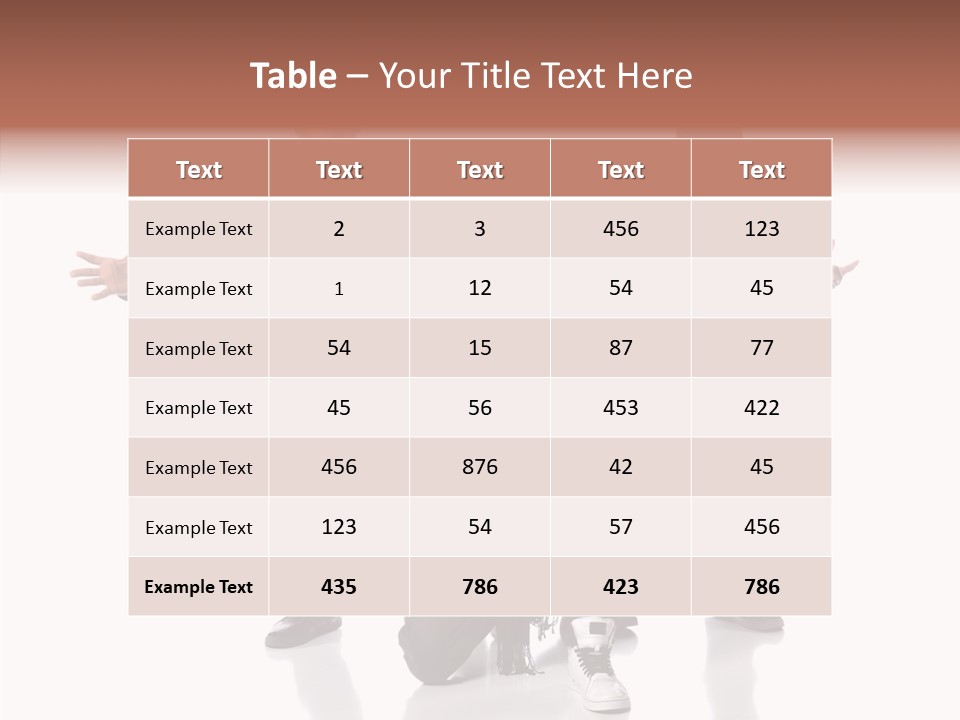 Touching Care Two PowerPoint Template