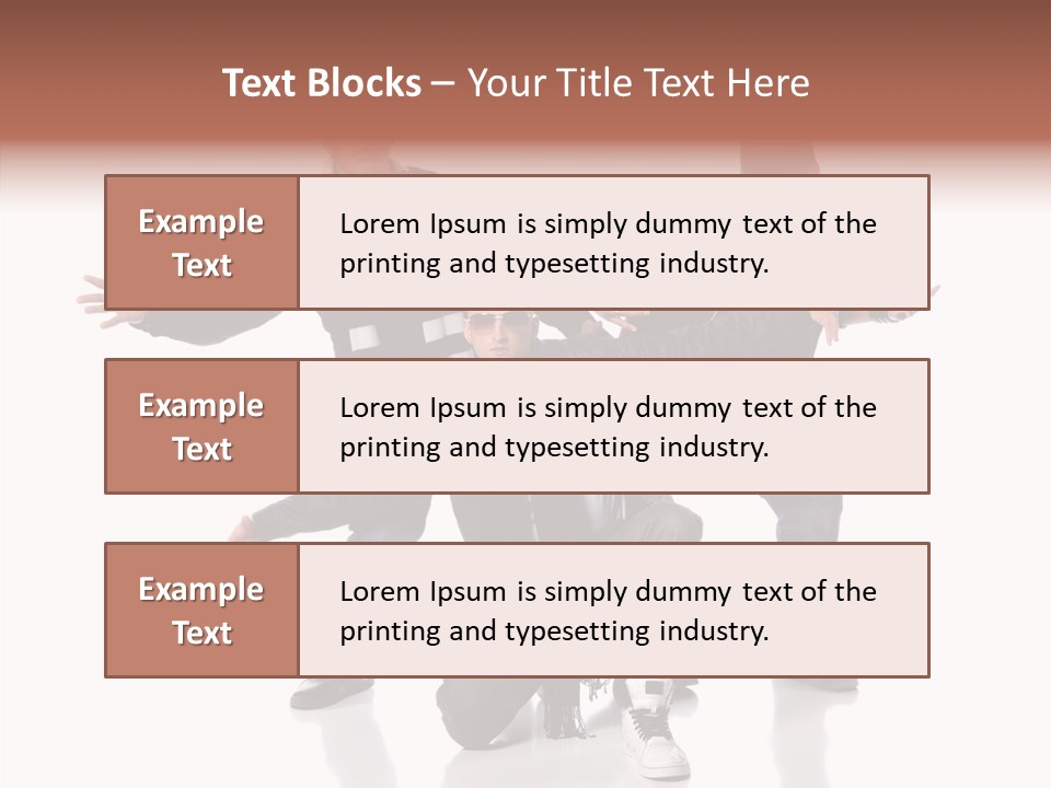 Touching Care Two PowerPoint Template