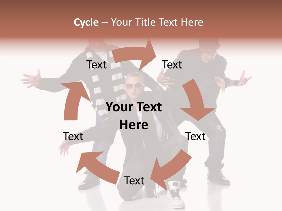 Touching Care Two PowerPoint Template