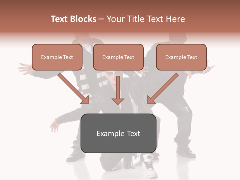 Touching Care Two PowerPoint Template
